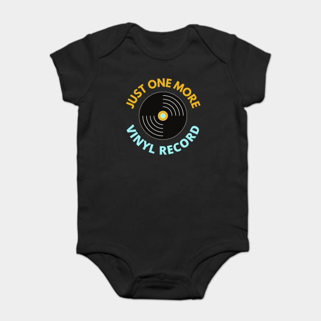 Just one more record Baby Bodysuit by KIVARTON